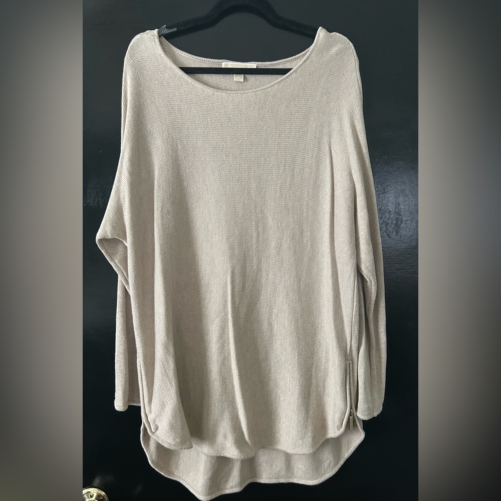 Michael Kors Tan Knit Sweater